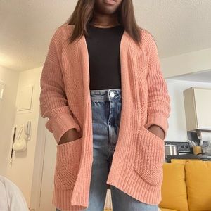 Pink Cardigan